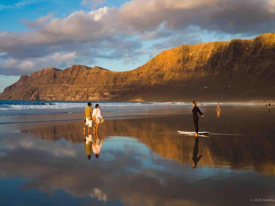 Famara, Apto. En Zona Tranquila A 200M Del Mar.公寓 外观 照片