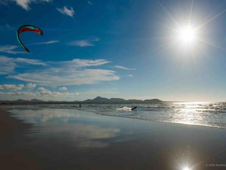 Famara, Apto. En Zona Tranquila A 200M Del Mar.公寓 外观 照片